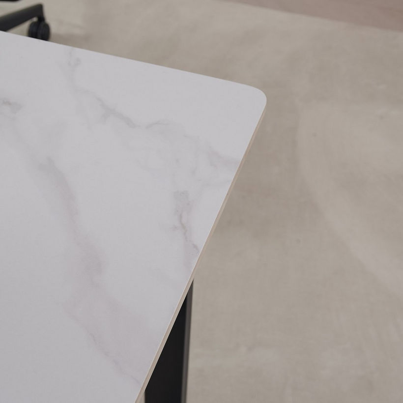 Marwell Sintered Stone Large Study Desk - Image 7