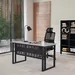 Marwell Sintered Stone Large Study Desk - Image 12