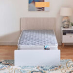 SleepLuxe iActive Plus Conductive Fabric Medium Firm Pocket Spring Single Mattress - 90x200x26 cm