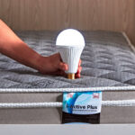 SleepLuxe iActive Plus Conductive Fabric Medium Firm Pocket Spring Single Mattress - 90x200x26 cm