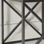 Melody Glass Top End Table