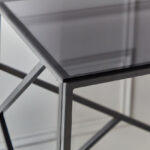 Melody Glass Top Console Table
