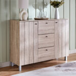 Edmond 2-Door Sideboard with 3 Drawers