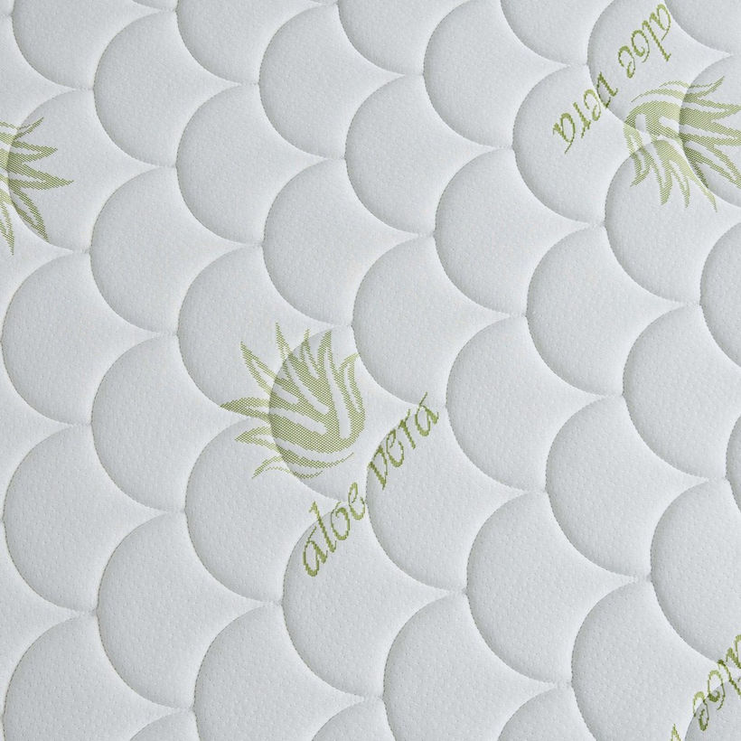 SleepNest iAloe Vera Medium Firm Pocket Spring Super King Mattress - 200x200x25 cm - Image 6