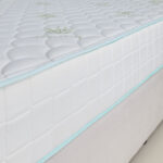 SleepNest iAloe Vera Medium Firm Pocket Spring Super King Mattress - 200x200x25 cm
