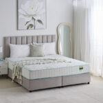 SleepNest iAloe Vera Medium Firm Pocket Spring Super King Mattress - 200x200x25 cm