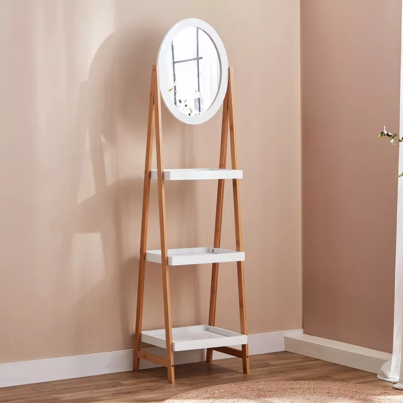 Lexus 3-Tier Storage Shelf with Mirror - Image 3