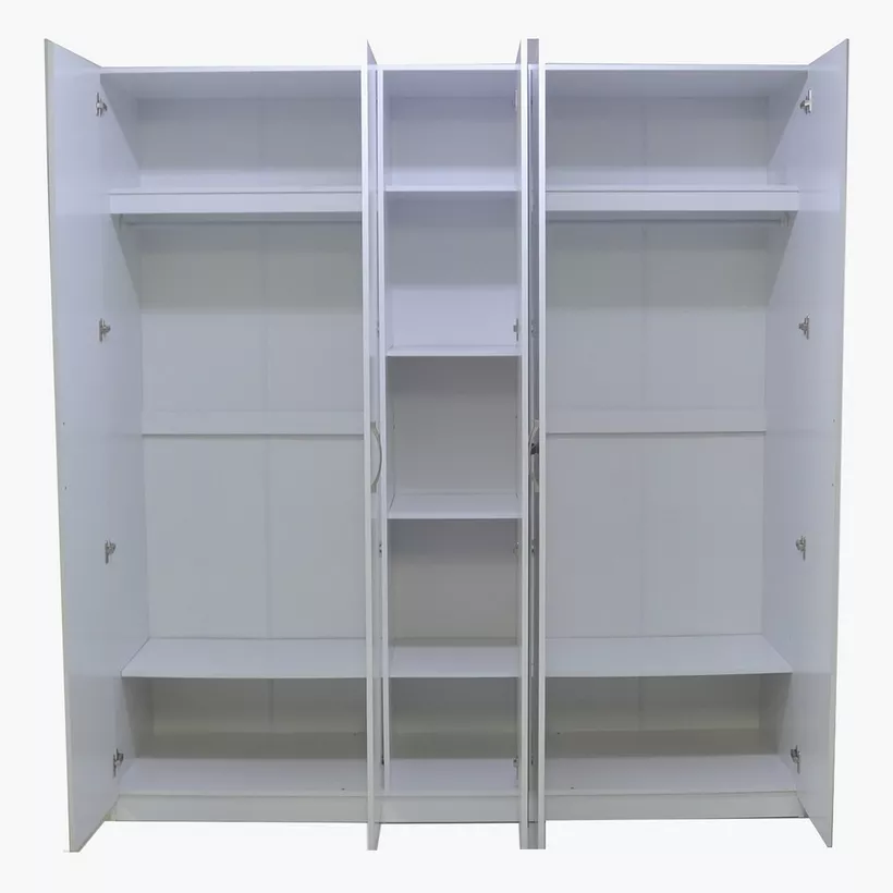 Kulltorp Plus 5-Door Wardrobe with Mirror - Image 5