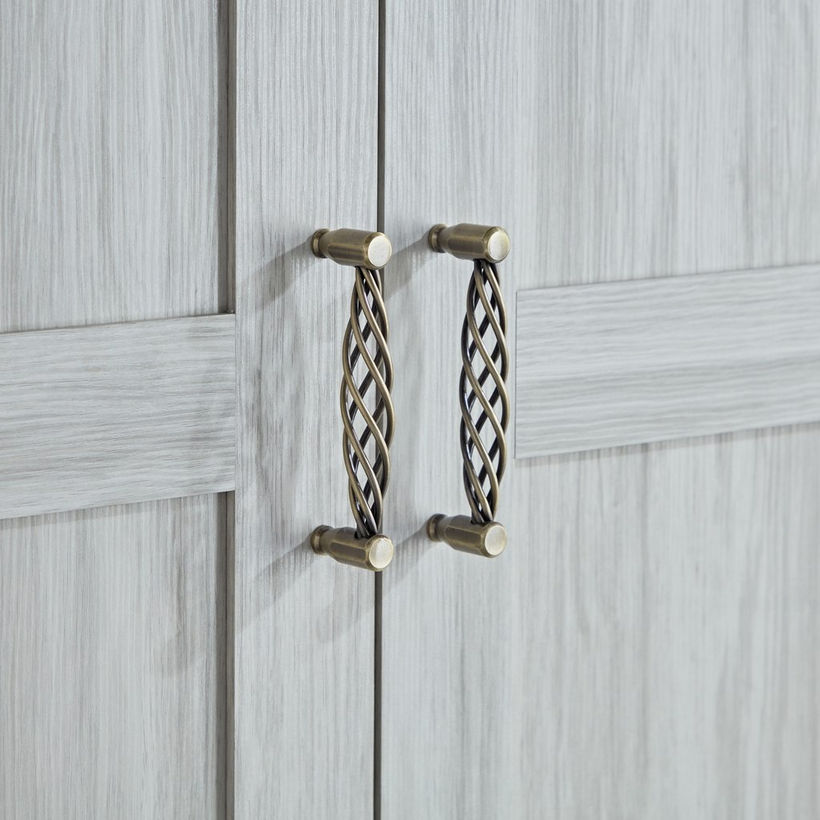 Angelic 6-Door Wardrobe with 2 Drawers - Image 6