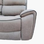 David 4-Seater Faux Leather Corner Recliner Sofa with 2 Reclining Seats