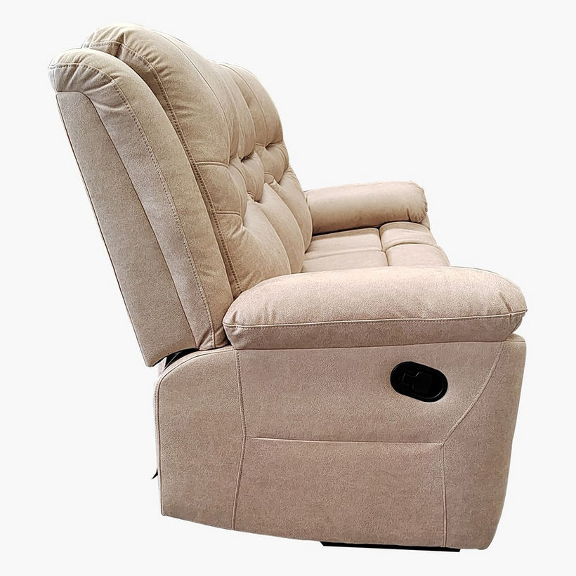 London 2-Seater Faux Leather Recliner with Wireless Charger - Image 9