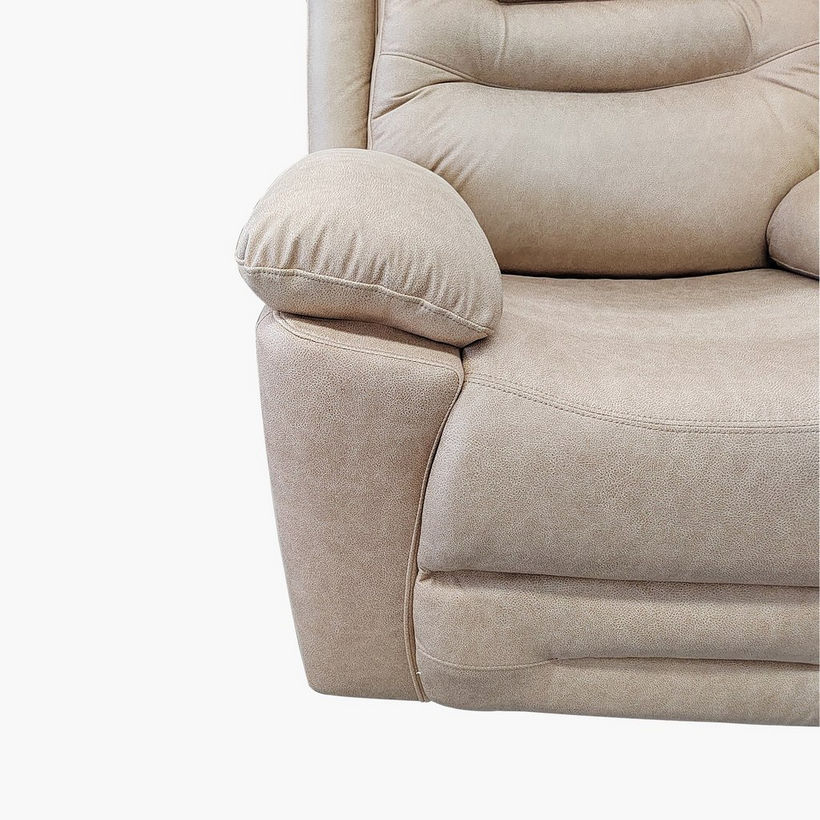 London 2-Seater Faux Leather Recliner with Wireless Charger - Image 10