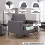 Marwell Kendal Fabric Armchair Sofa