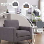 Marwell Kendal Fabric Armchair Sofa