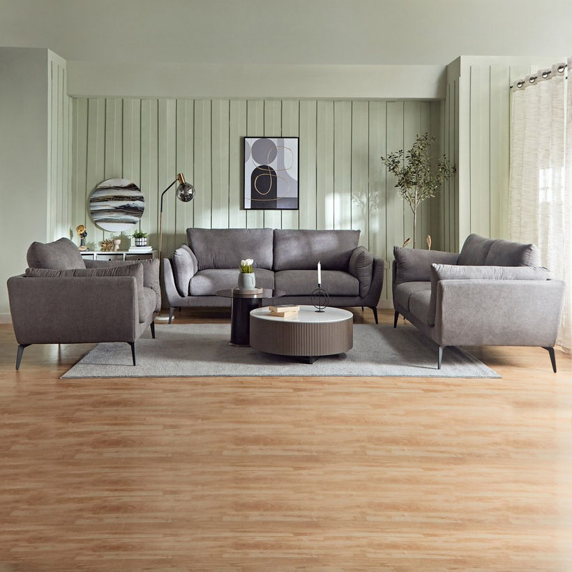 Lucina 3-Seater Fabric Sofa - Image 11