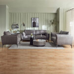 Lucina 3-Seater Fabric Sofa