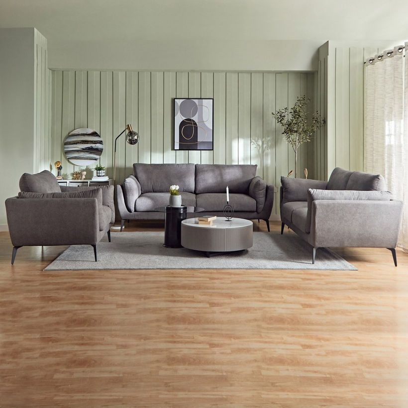 Lucina 3-Seater Fabric Sofa - Image 12