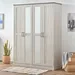 Angelic 4-Door Wardrobe with 2 Mirrors - Image 17