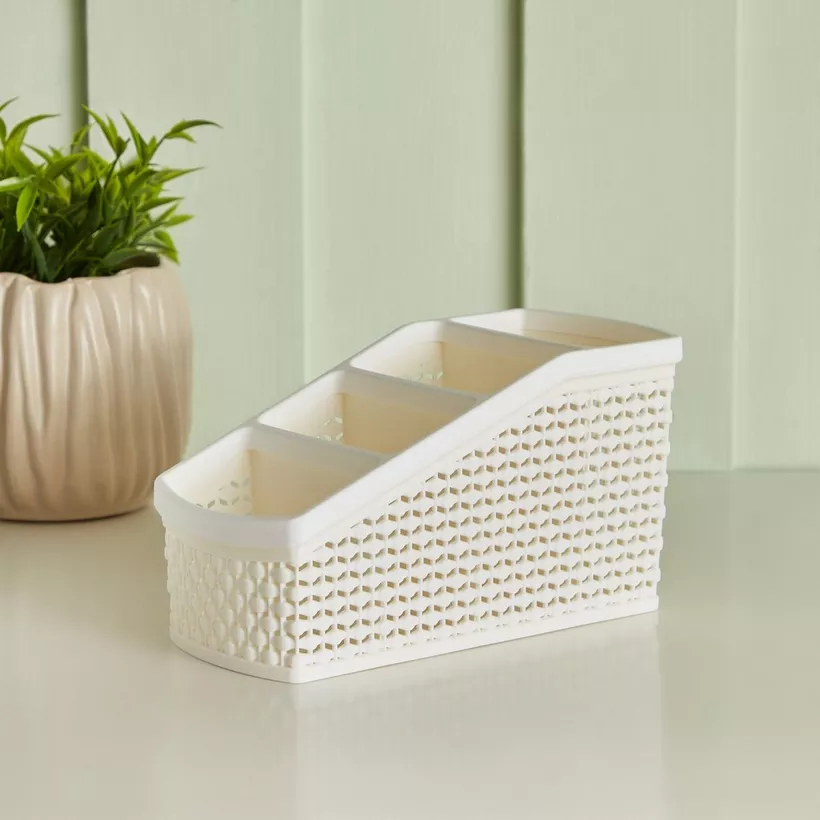 Nordic 4-Compartment Basket - 20x9.5x10.5 cm - Image 3