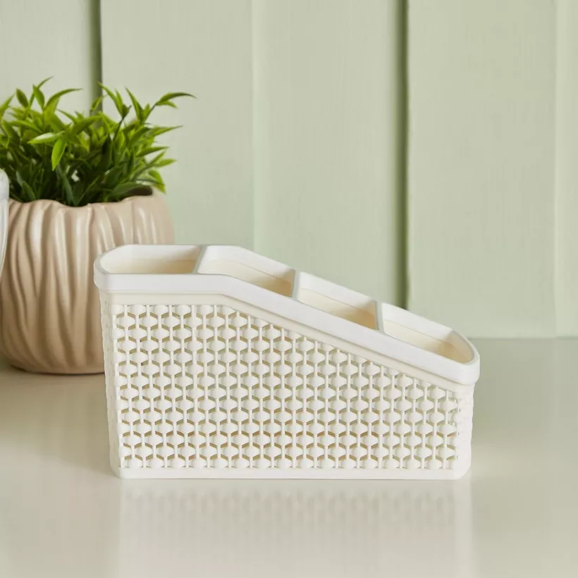 Nordic 4-Compartment Basket - 20x9.5x10.5 cm - Image 4