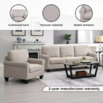 Angelton Fabric Armchair Sofa