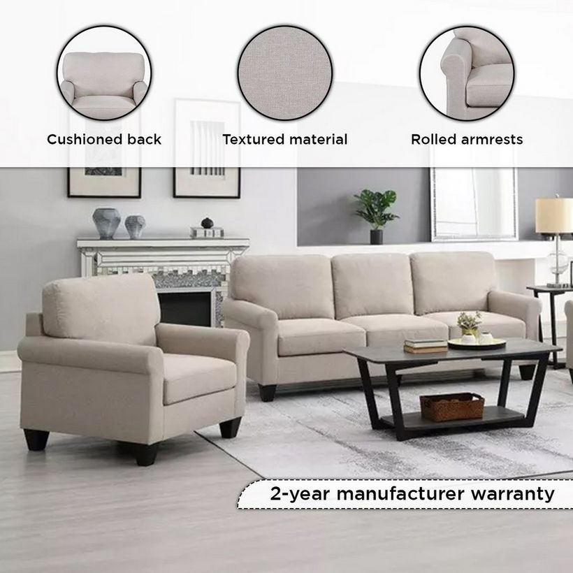 Angelton Fabric Armchair Sofa - Image 6