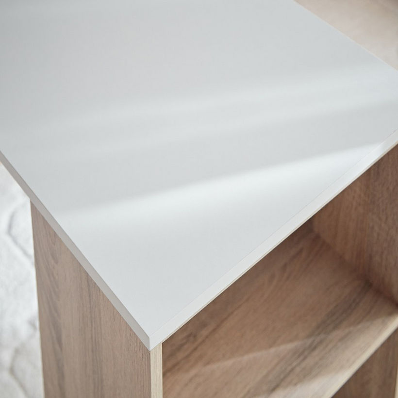 Oxford Tall Melamine Top Bookcase Study Desk - Image 5