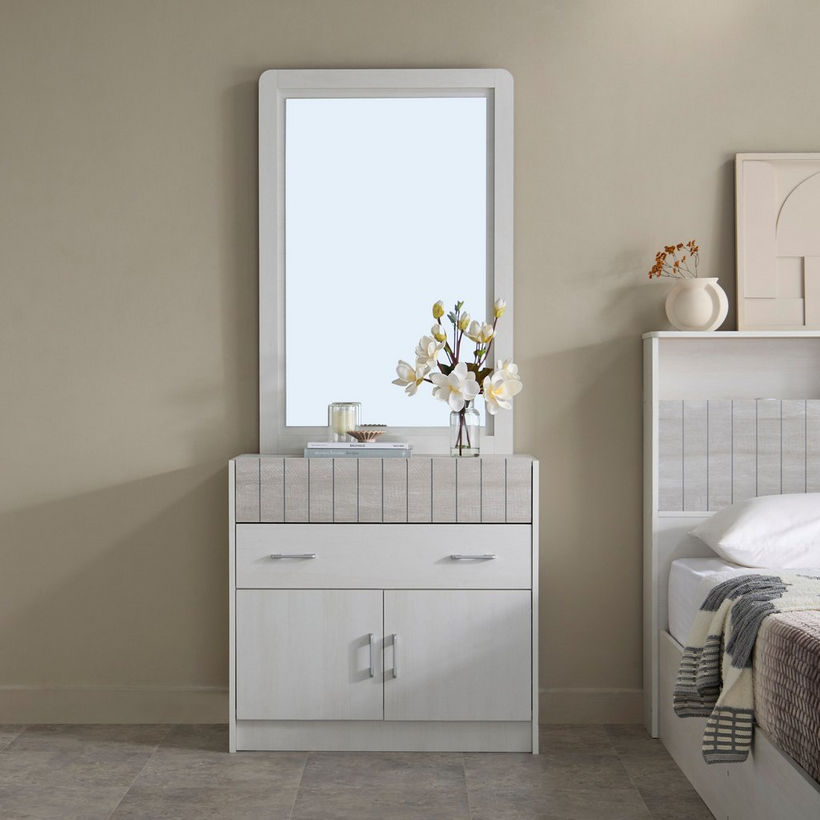 Movo Liverpool 2-Drawer 2-Door Young Dresser with Mirror - Image 3