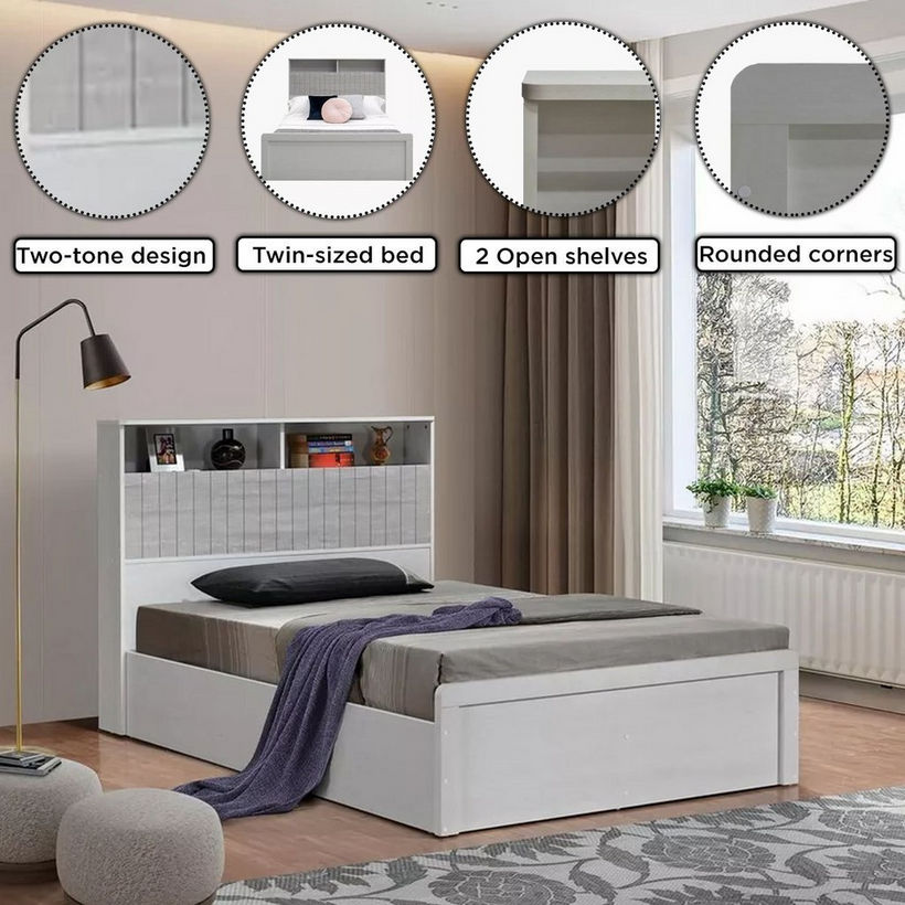 Movo Liverpool Smart Twin Bed - 120x200 cm - Image 11