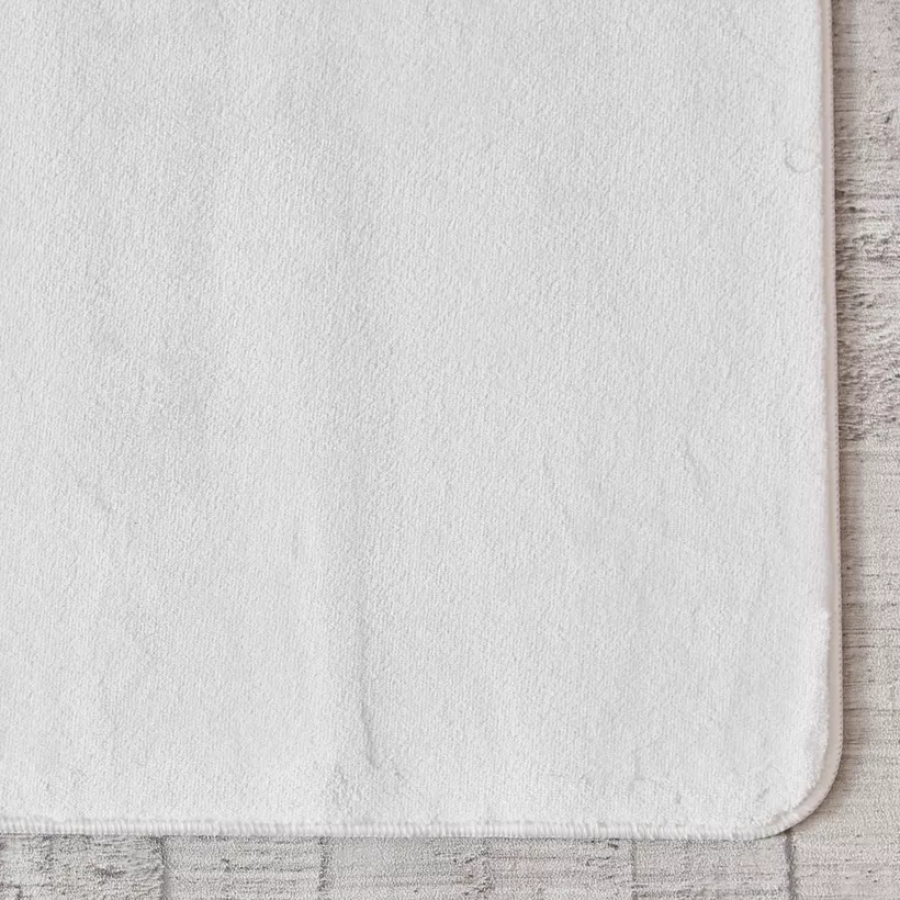 Hazy Rabbit Fur Mat - 45x120 cm - Image 4