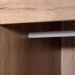 Crew 3-Door Wardrobe with 2 Drawers and Mirror