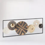 Reza Metal Decorative Wall Accent - 28.5x5x74.5 cm