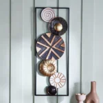 Reza Metal Decorative Wall Accent - 28.5x5x74.5 cm