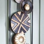 Reza Metal Decorative Wall Accent - 28.5x5x74.5 cm
