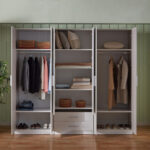 Fiesta 6-Door Wardrobe with 2 Drawers and 2 Mirrors
