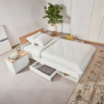 Milan Twin Bed with Drawers - 120x200 cm