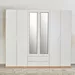 Milan 6-Door Wardrobe with 2 Drawers - Image 13