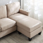 Angelton 3-Seater Reversible Corner Fabric Sofa with USB Port