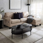 Angelton 3-Seater Reversible Corner Fabric Sofa with USB Port