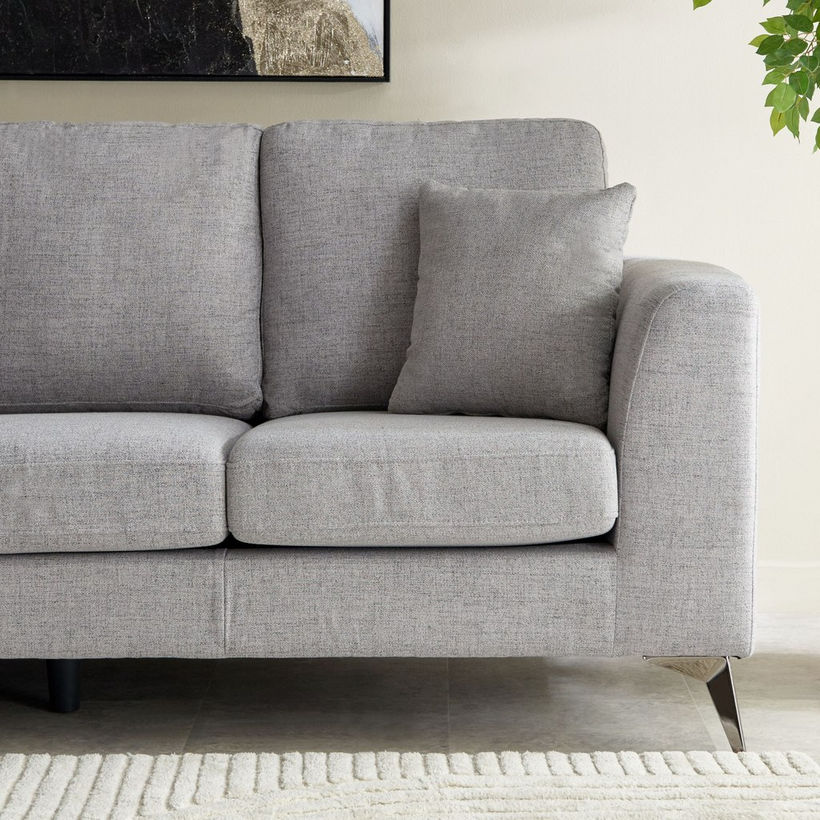 Flores 3-Seater Fabric Sofa - Image 5