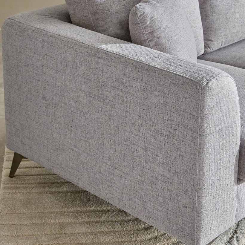 Flores 3-Seater Fabric Sofa - Image 6