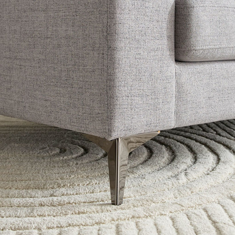 Flores 3-Seater Fabric Sofa - Image 7