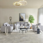 Flores Fabric Armchair Sofa