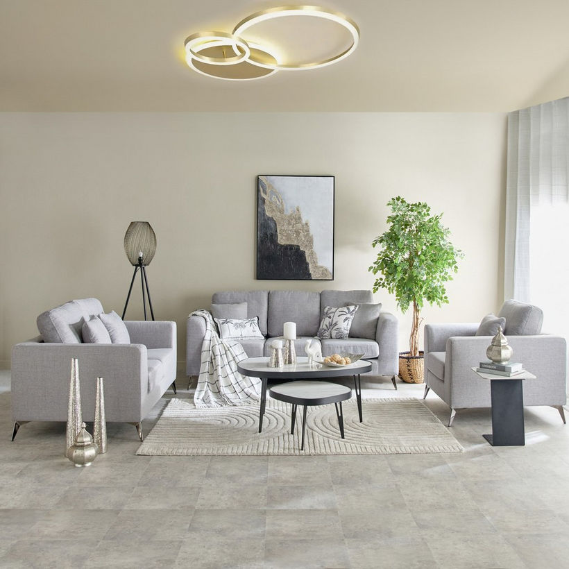 Flores Fabric Armchair Sofa - Image 6