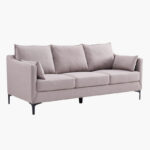 Odessa 3-Seater Fabric Sofa