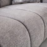 Cloud 3-Seater Fabric Sofa with 3 Cushions