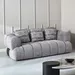 Cloud 3-Seater Fabric Sofa with 3 Cushions - Image 11