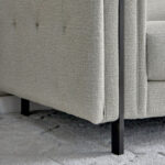 Glisten 2- Seater Fabric Sofa with 2 Cushions