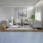 Glisten 2- Seater Fabric Sofa with 2 Cushions