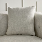 Glisten Armchair Fabric Sofa with 1 Cushion